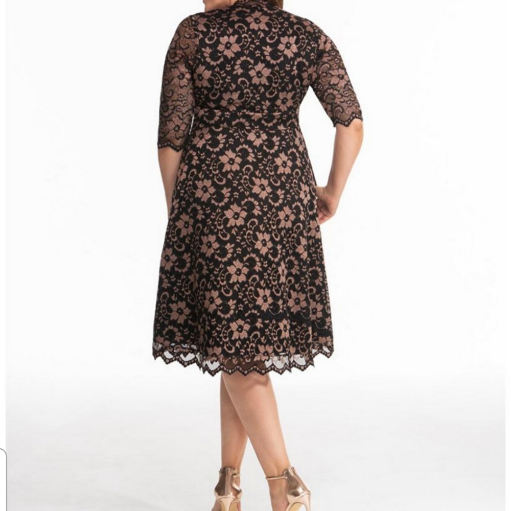 Kiyonna Mon Cherie Lace Dress